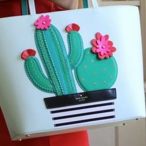 Kate Spade Horizons Cactus Little Len Island Tote